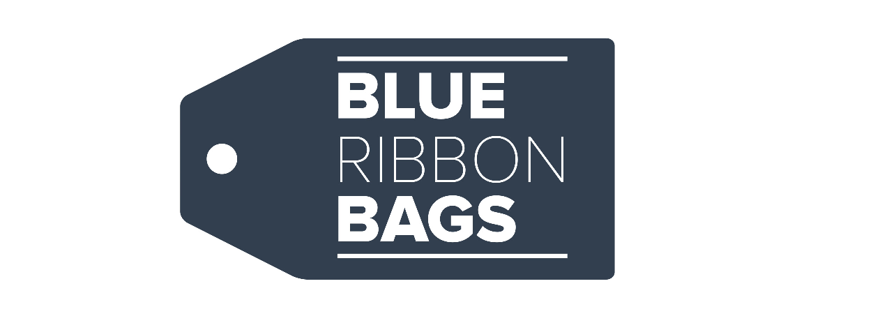 blue ribbon bags